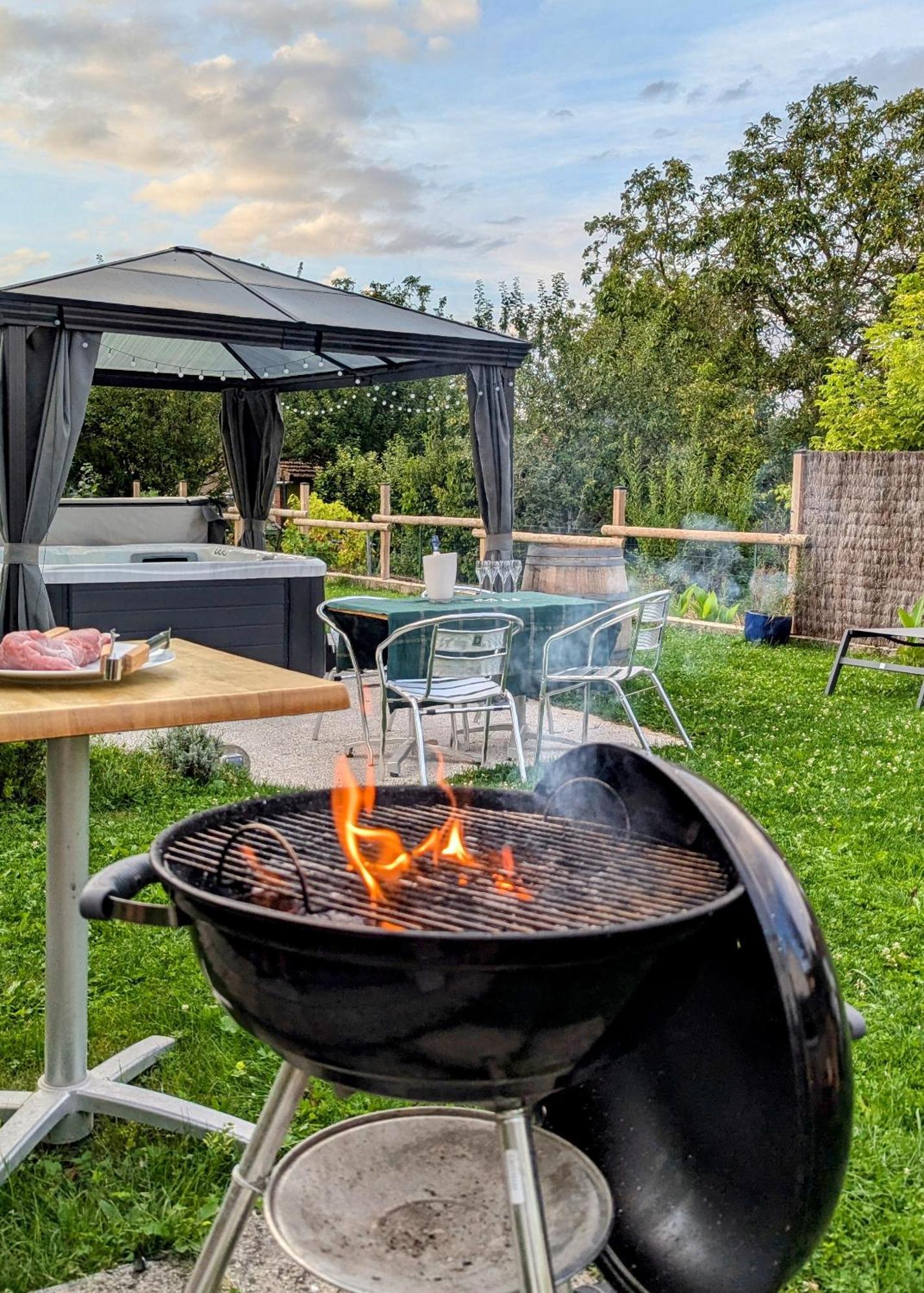 Le Cemarose: Spa, Jardin, Terrasse Et Jolie Vue Au Coeur D'Épernay Dış mekan fotoğraf